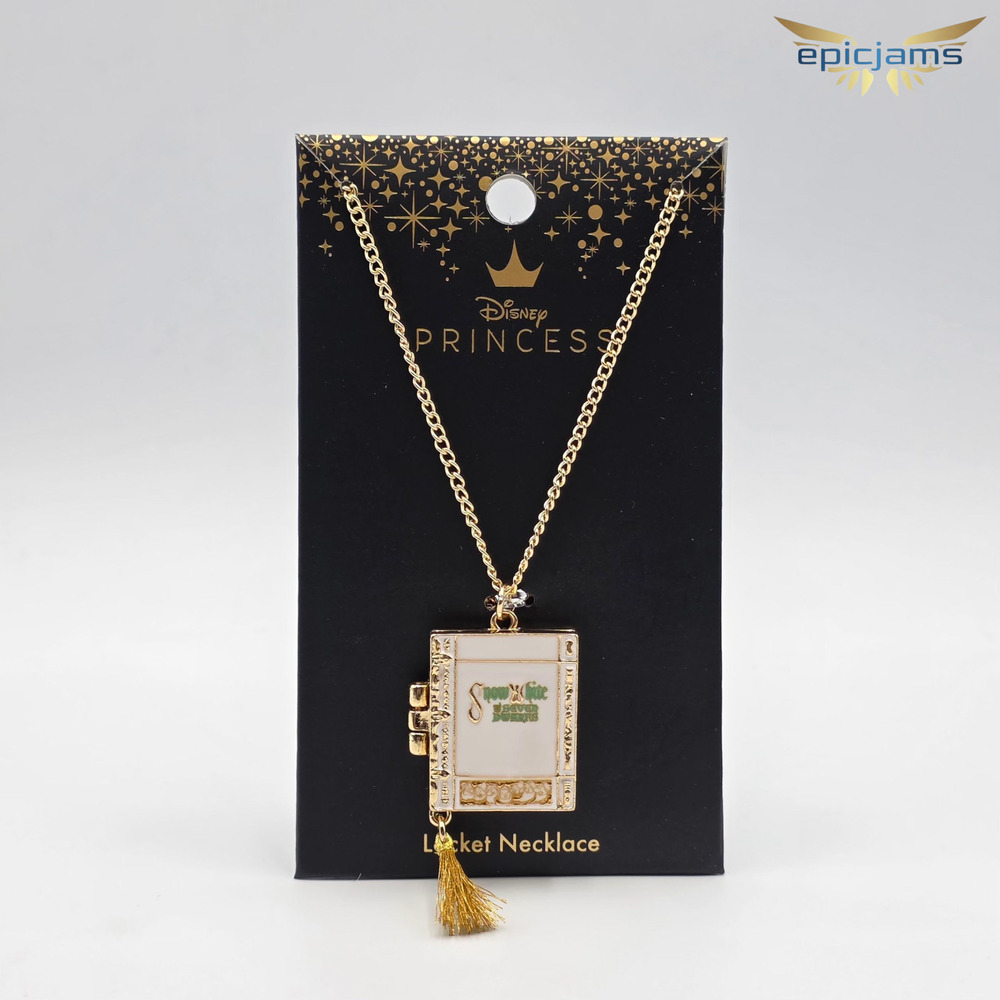 Disney Snow White And The Seven Dwarfs Storybook Locket Necklace